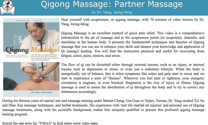 Qigong Massage Partner android App screenshot 8